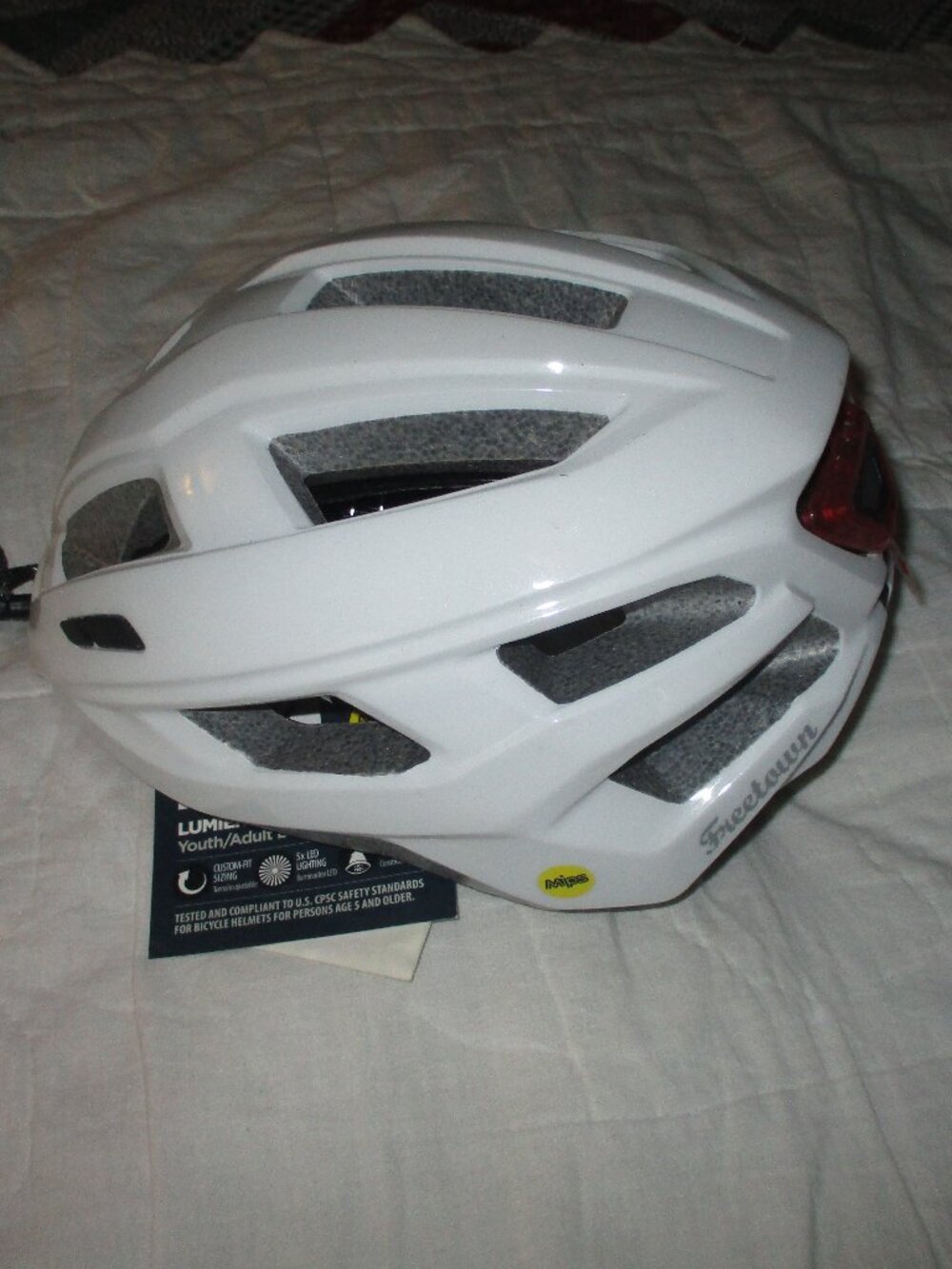 Freetown Gear Gravel Lumiere 3 MIPS Bike Helmet With Back Light